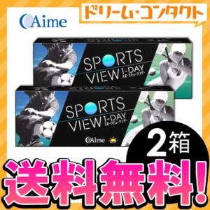 ◇《送料無料》アイミー スポーツビューワンデー 1箱30枚入り 2箱セット