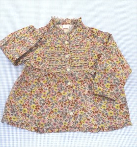 ドルチーナ dolcina キムラタン ブラウス 長袖 90cm トップス 女の子 キッズ 子供服 中古