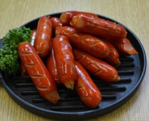 切れ目入り 赤ウインナー 1kg(魚肉を主原料)(nh122190) 焼くだけの簡単調理 訳あり お惣菜 お弁当 業務用 お試し