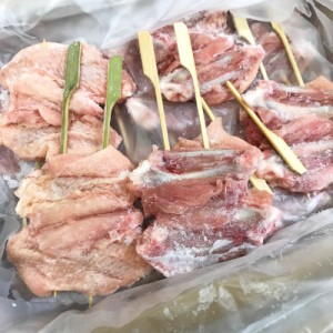 国産つくば鶏 手羽先串(2ヶ刺し) 20本　冷凍 焼き鳥 焼鳥 やきとり