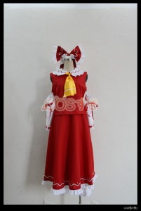 送料無料 東方PROJECT 東方萃夢想 博麗霊夢 はくれいれいむ コスプレ衣装 コスプレ衣装 COS  高品質 新品 Cosplay アニメ コスチューム