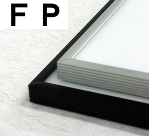 ポスターフレーム　ブラック(FP:64×90cm)