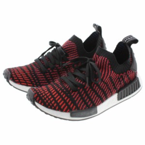 アディダス adidas スニーカー エヌエムディー アールワン STLT プライムニット NMD_R1 STLT PK コアブラック/レッド/ブルー CQ2385