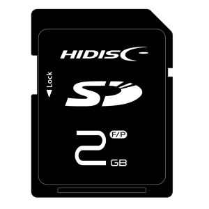 SDカード 2GB 2ギガ ハイディスク HIDISCｘ１枚