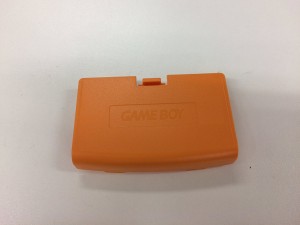 【送料無料】【中古】GBA ゲームボーイアドバンス 電池カバー オレンジ フタ 蓋
