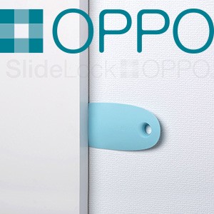 OPPO オッポ SlideLock スライドロック アクア 【メール便可】