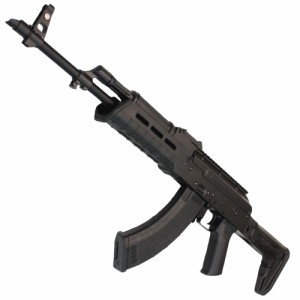 CM077E M-STYLE AKM S-STOCK フルメタル電動ガン BK【180日間安心保証つき】