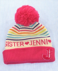 ジェニィ JENNI ニット帽 帽子 56cm 雑貨 小物 女の子 キッズ ジュニア 子供服 中古