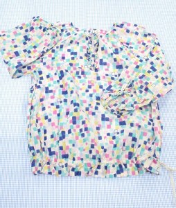 ラーゴム LAGOM ブラウス 長袖 120cm トップス 女の子 キッズ 子供服 中古