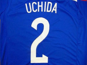 大人用 A044 15 日本代表 UCHIDA*2 内田 篤人 青 ゲームシャツ パンツ付 /サッカー/チームオーダー/ユニフォーム /上下セット