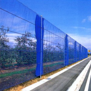 防風ネット 4mm目 （幅1m×50m） 青