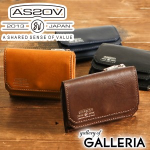 【商品レビューで＋5％】アッソブ 財布 AS2OV マネークリップ 小銭入れ付き LEATHER MOBILE WALLET 081602