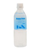 Y.K.エンタープライズ　ペットの安心・安全な純水 アクアプーラ　犬・猫・小動物用　500mL （単品）