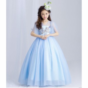 子供ドレス フォーマル ピアノ発表会 キッズ ジュニアドレス 子供服 女の子 ワンピース 七五三 結婚式 100 110 120 130 140 150 160