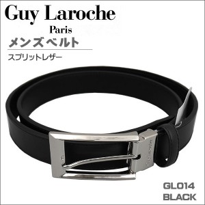 ギラロッシュ メンズベルト ビジネスベルト GuyLaroche GL014 BLACK ギフト プレゼント 贈答品 誕生日祝い クリスマス