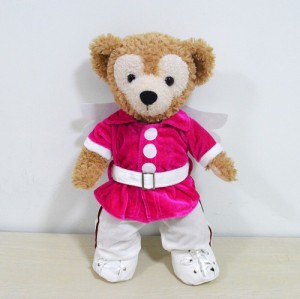 ダッフィーコスチューム コンサートツアー舞台風ピンク服ぬいぐるみ グッズ duffy ダッフィー シェリーメイShellie May 衣装 Sサイズ 