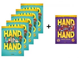小学生向け総合英語コースブック Hand in Hand 6 Student Book 5冊セット + Free Teacher’s Manual