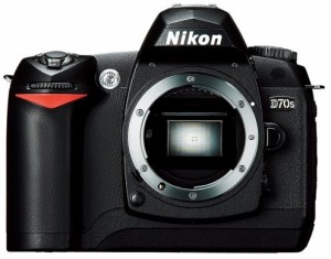 【中古　保証付 送料無料】 Nikon デジタル一眼レフカメラ D70S　一眼レフカメラ　初心者/ ニコン/ デジタルカメラ 送料無料    