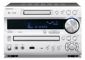 【中古　保証付 送料無料】ONKYO FR-N9FX(S) CD/MDチューナーアンプ シルバー/ システムコンポ / ミニコンポ / オーディオ