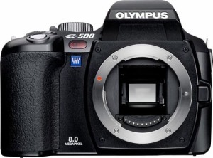 【中古】OLYMPUS デジタル一眼レフカメラ E-500 
