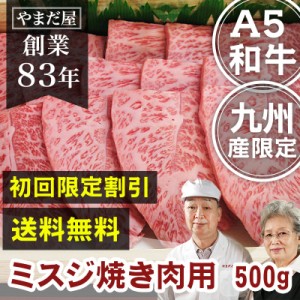 初回限定 送料無料 10%OFF 佐賀牛 宮崎牛 ミスジ 500g 九州産 黒毛和牛 極上カルビ みすじ A5 焼肉 高級 国産牛 和牛 ギフト 