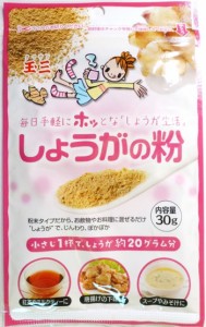 しょうがの粉 30g×40袋 こなやの底力 生姜 粉末タイプ ジンジャーパウダー 生姜粉 和菓子材料 製菓材料 国内加工 玉三 生姜パウダー