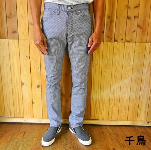 ビッグスミス ストレッチ チェック テーパード 5P BIG SMITH/MADE IN JAPAN