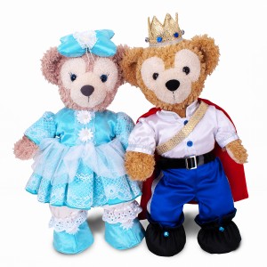 新品ダッフィー&シェリーメイコスチューム 王子風洋服 衣装 duffy  シンデレラ衣装 Cinderella プリンセス ハンドメイド　手作り