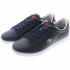 定番 ラコステ LACOSTE スニーカー カーナビー エボ 317 3 CARNABY EVO 317 3 ネイビー/レッド SPM0003-144