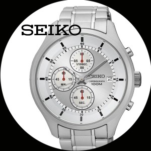 『ついでに買ってお得』セイコー　SEIKO　クロノグラフ腕時計■SKS535P
