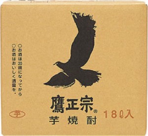  一部地域送料無料   1本単位     ヤマト運輸 人気商品  芋焼酎 25° ごりょんさん芋18L ＱＢテナー 鷹正宗(株) 福岡県