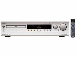 【中古　保証付 送料無料】ONKYO DR-2000 DVDプレーヤー/CDプレーヤー/ チューナーアンプ