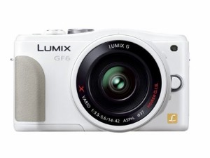 【中古】ミラーレス一眼 デジタルカメラ Panasonic LUMIX DMC-GF6X