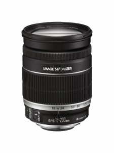 【中古】Canon 望遠ズームレンズ EF-S18-200mm F3.5-5.6 IS APS-C対応