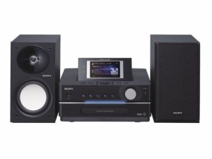 【中古】SONY ハードディスクオーディオレコーダー ブラック NAS-D55HD ラジカセ MD CD