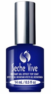 ネイル セシェ トップコート 送料無料 Seche Vive Instant Gel Effect Nail Top Coat インスタントジェル エフェクト 14mL 速乾性 セルフ