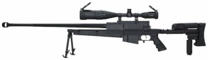 S&T PGM Mini-Hecate.338 ガスライフル BK【ハードガンケース付属】
