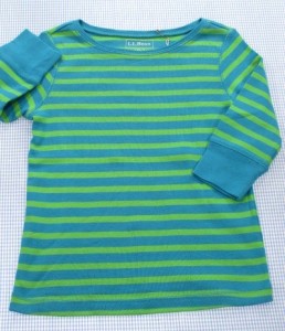 エルエルビーン L.L.Bean 7分袖Tシャツ 110cm トップス 男の子 キッズ 子供服 中古