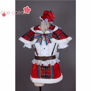 黒澤ダイヤ  Lovelive! ラブライブ！ サンシャイン!! Sunshine! アクア aqours クリスマス 風 コスプレ衣装  アニメ  Cosplay  変装 仮装