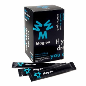 Mag-on30包入り 持久系アスリート向け水溶性マグネシウムサプリメント マグ・オン