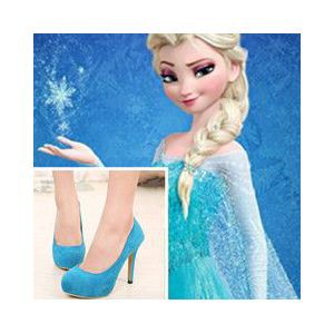 Gargamel コスプレ靴 アナと雪の女王 Frozen  プリンセス エルサ コスプレブーツwh1