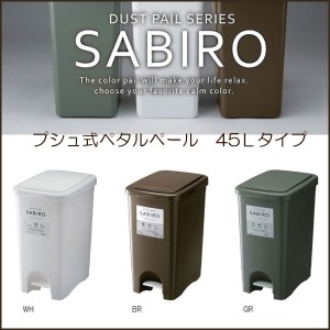 プッシュペタルペール 容量45Ｌ ペタルペール ゴミ箱 ゴミ箱ラック くず入れ キッチン ふた付 おしゃれ ダストボックス