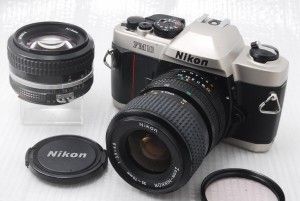 【中古】Nikon フィルム一眼レフカメラ FM10 Wレンズセット