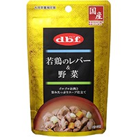 【デビフペット】若鶏のレバー＆野菜　１００ｇｘ４８個（ケース販売）