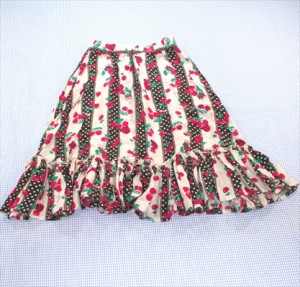 グラグラ GRAND GROUND スカート 120cm ボトムス 女の子 キッズ 子供服 中古