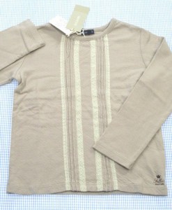 ソルボワ SOLBOIS 長袖Tシャツ 120cm 新品 トップス 女の子 キッズ 子供服 中古