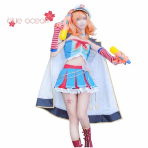 Love Live ラブライブ 高坂穂乃果 こうさか ほのか 水兵さん セーラー マリン編 覚醒  風  コスプレ衣装  cosplay  cos