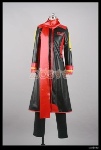 送料無料 VOCALOID ボーカロイド 初音ミク2 AKITO　亜種黒赤 KAITO カイト コスプレ衣装  コスプレ衣装 COS  高品質 新品 Cosplay アニメ