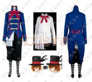 送料無料 黒執事 人形師 ドロセル カインズ 礼服 COS コスプレ衣装 COS  高品質 新品 Cosplay アニメ コスチューム