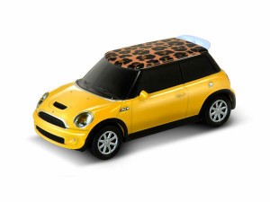 車型 USB AUTODRIVE 16GB【650336】USBメモリー MiniCooper S ミニクーパ レパード/イエロー【USBフラッシュメモリー/USBメモリー